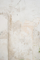Textura pared con pintura desconchada y vieja