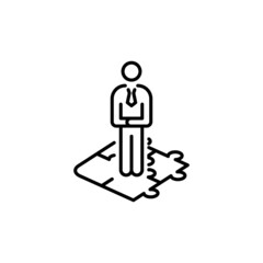 Human Resource icon in vector. logotype