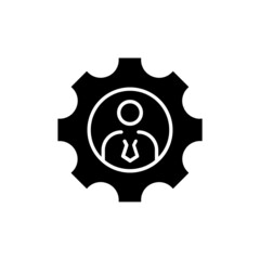 Manager icon in vector. logotype