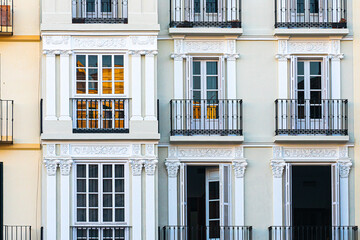 Obraz premium High End Building Facade in Spain