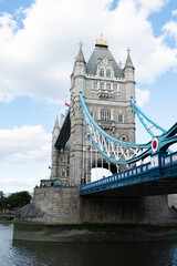 Fototapeta na wymiar Tower Bridge From Below Angle