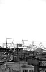 Fototapeta premium construction of a factory