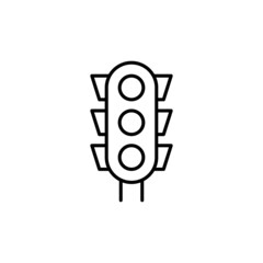 Traffic Lights icon in vector. logotype