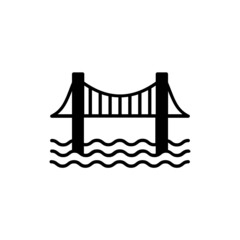 Bridges icon in vector. logotype