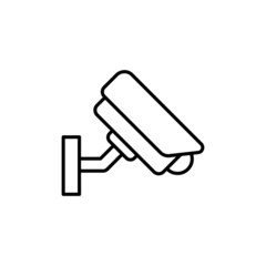 Surveillance Camera icon in vector. logotype