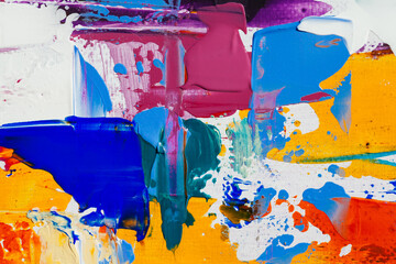 painted abstract background