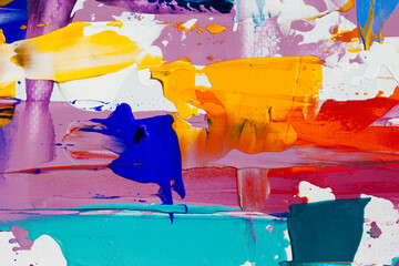 painted abstract background