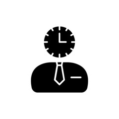 Time Plan icon in vector. logotype