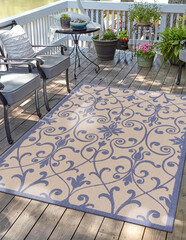 Outdoor area rug carpet textile texture design.