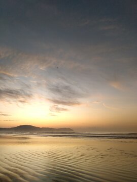 Praia, Por do Sol, Conchas, Mar © Eder