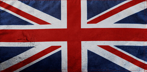 Grunge British flag