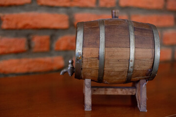 small liquor barrel