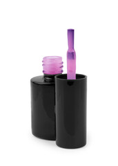 Obraz premium nail polish on white background