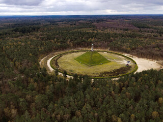Austerlitz Pyramide Utrechtse Heuvelrug Drone

