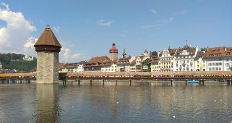 Fototapeta premium Wonderful images of Switzerland, Germany and Italy with castles, beaches, mountains, lakes and caves. Europe