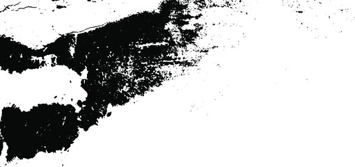 Rustic grunge vector texture with grain and stains. Abstract noise background. Weathered surface. Dirty and damaged. Detailed rough backdrop. Vector graphic illustration with transparent white. EPS10.