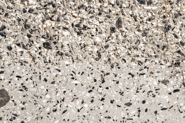 Cracked and abstract grunge texture. Aged material surface backdrop. Weathered effect pattern. Old and dirty background.