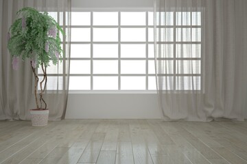 Fototapeta na wymiar Modern interior design. 3D illustration