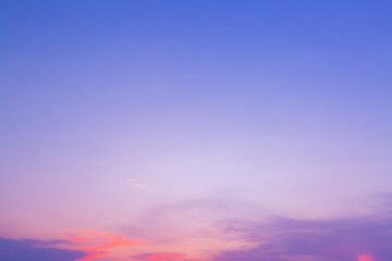 clouds and sky in the evening,Beautiful cloud at sunset 