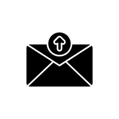 Sending Mail icon in vector. logotype