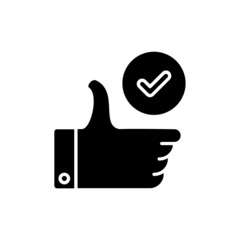Obraz premium Positive Feedback icon in vector. logotype