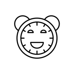 Happy Time icon in vector. logotype