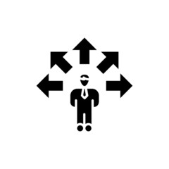 Business Direction icon in vector. logotype