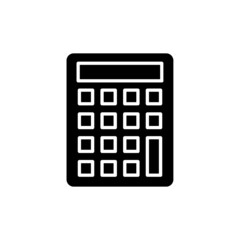 Calculator icon in vector. logotype