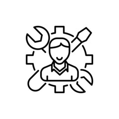 Abilities icon in vector. logotype