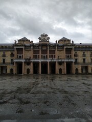 Fototapeta premium Magnificent landscapes of Asturias and Cantabria with their coasts, churches and beaches. Spain.
