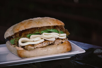Sandwich pollo 
