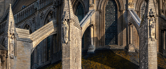 Bayeux Cathedral - obrazy, fototapety, plakaty