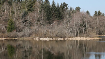 lac du Tact, Cantal, Auvergne