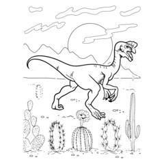 Dinosaur coloring pages