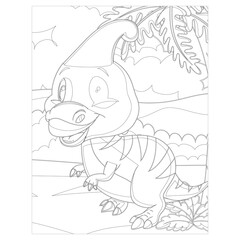Dinosaur coloring pages