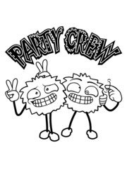 Party Crew Verrückte 