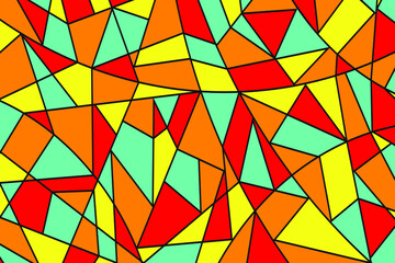 Vector geometric pattern background for textiles or other uses 
