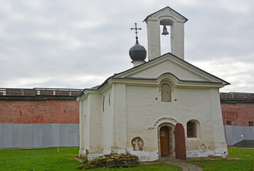 Church Andrew Stratilata of Novgorod Kremlin in Veliky Novgorod