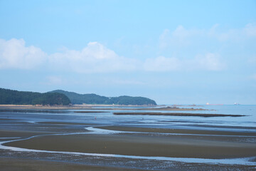 Sinduri Beach in Taean-gun, South Korea.