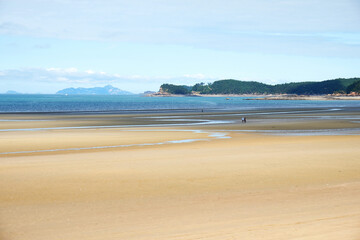 Sinduri Beach in Taean-gun, South Korea.