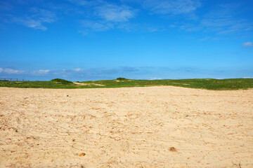 Sindu-ri Coastal Sand Hills in Taean-gun, South Korea.