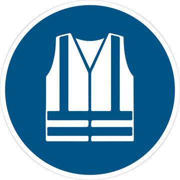 ISO-M015, SB022, Uso obligatorio de chaleco de alta visibilidad, obligaci&oacute;n, pictograma, vector, se&ntilde;al&eacute;tica, icono, convencional, se&ntilde;ales, imagen, norma, anuncio, s&iacute;mbolo, avisos, normatividad, 