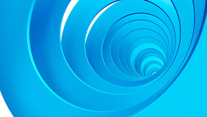 Concentric circle 3d abstract bright background
