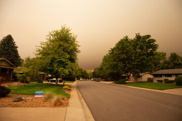 Summer wildfire smoke, 2020