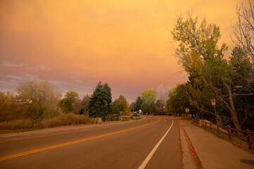 Summer wildfire smoke, 2020