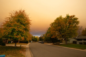 Summer wildfire smoke, 2020