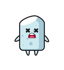 the dead chalk mascot character