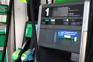 Pumping Station Petroleum Gas Filling Station High Prices - 495806167