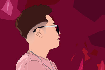 una noche fuera del hotel de la playa