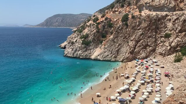 Antalya Kaputas Beach View From The Top